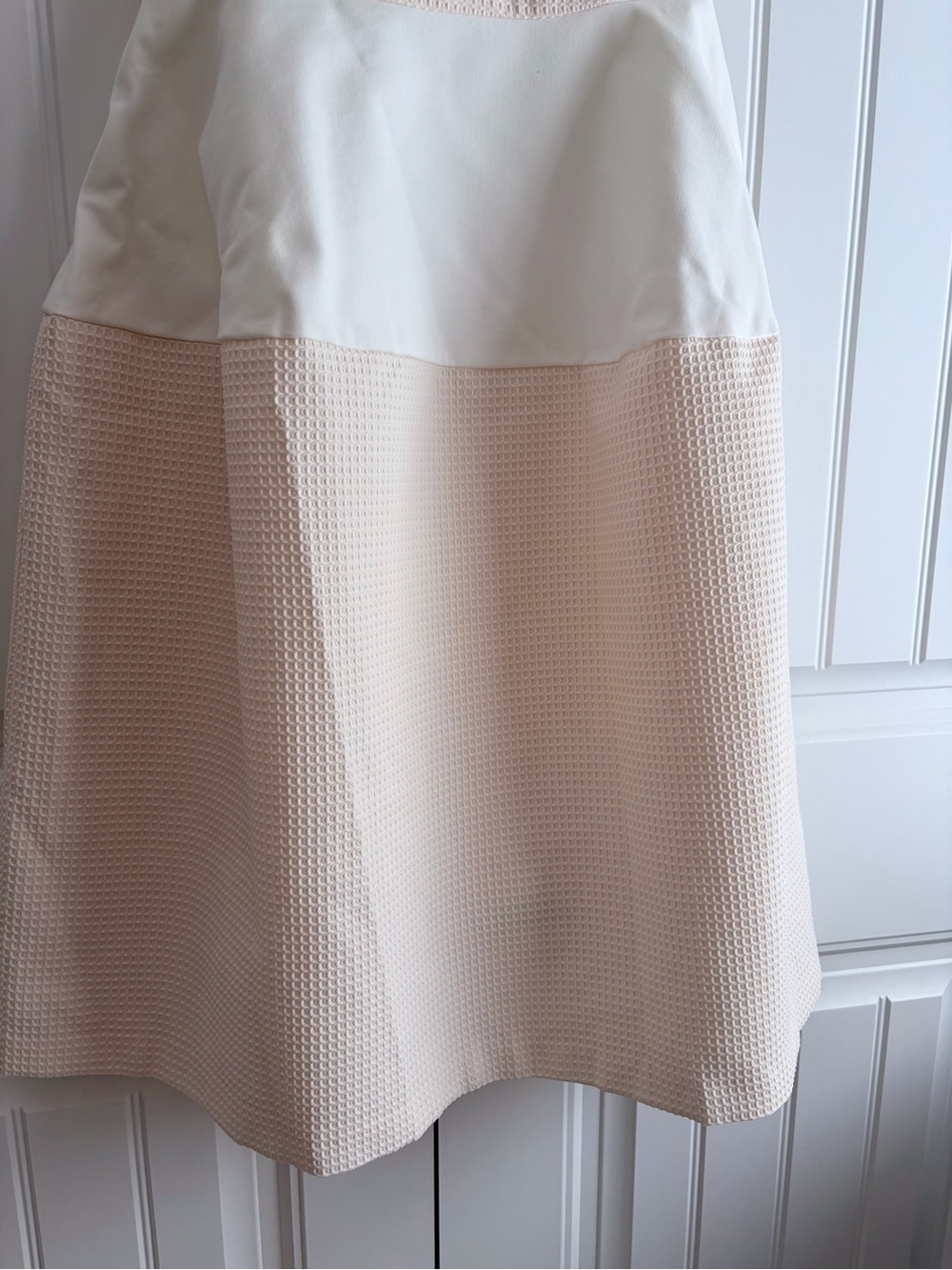 Elliatt Perception Low Back Midi Dress Off White Back Zip Women's Size M - Picture 7 of 15